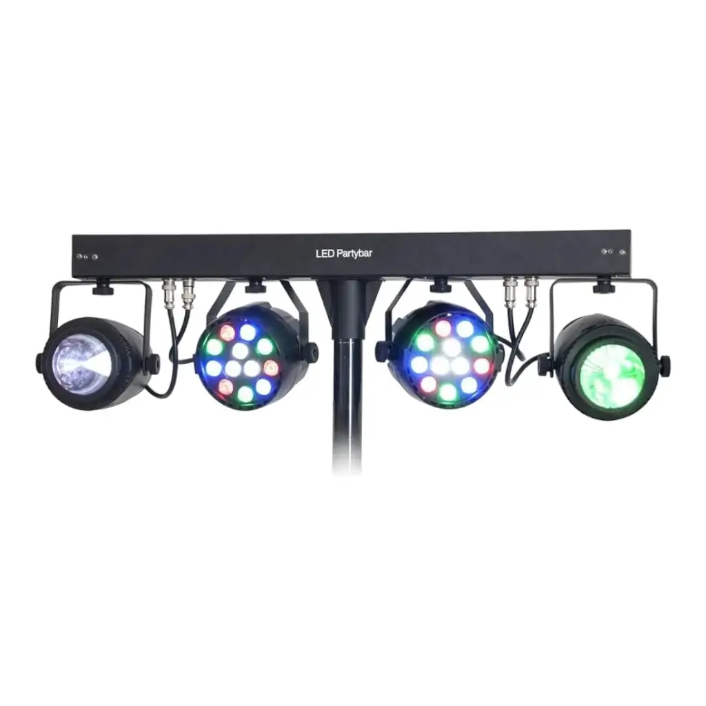 Soporte de luz Ibiza LIGHT DJLIGHT60 con 2 proyectores