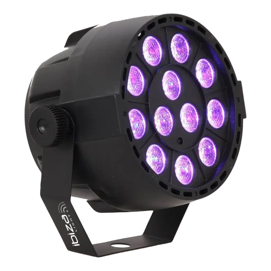 Luz PAR UV LED Ibiza Light mini