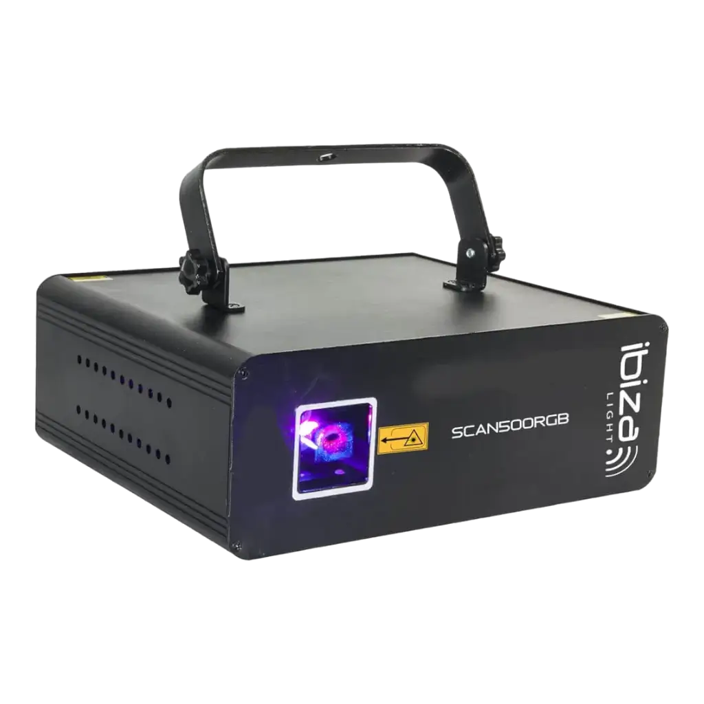 Láser de animación Ibiza Light RGB SCAN500RGB