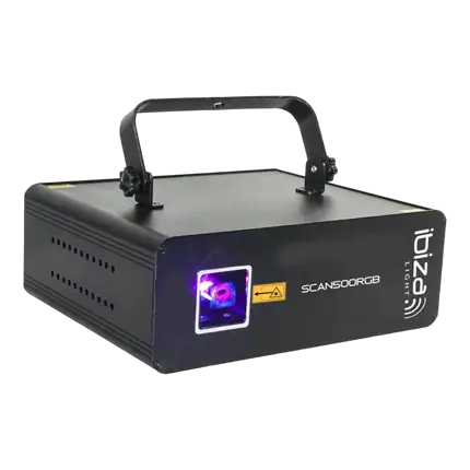 Láser de animación Ibiza Light RGB SCAN500RGB