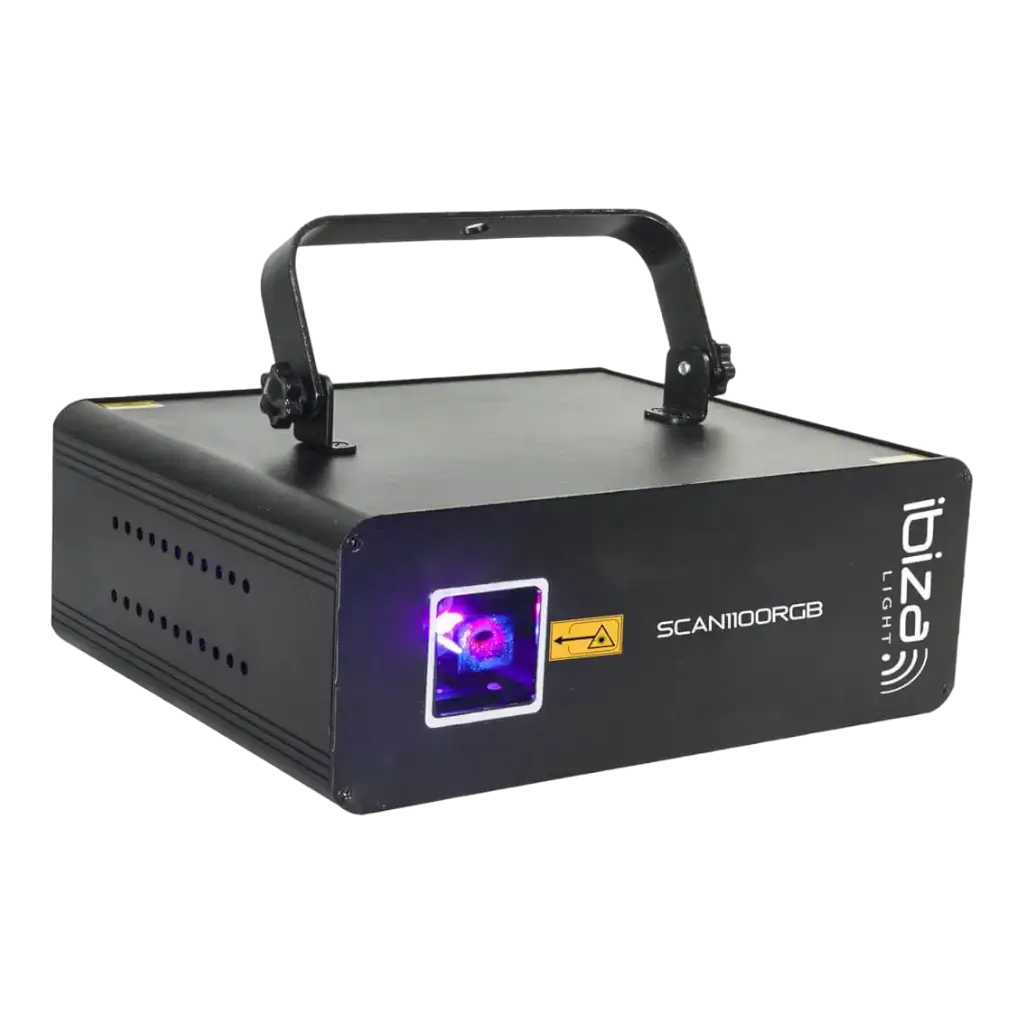 Láser de animación Ibiza Light RGB SCAN1100RGB 1100mW