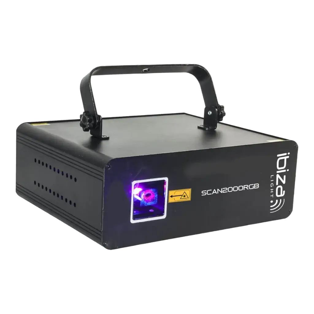 Láser de animación Ibiza Light RGB SCAN2000RGB 2000mW