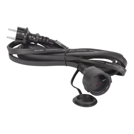 Alargador para guirnalda de luces eléctricas 3m