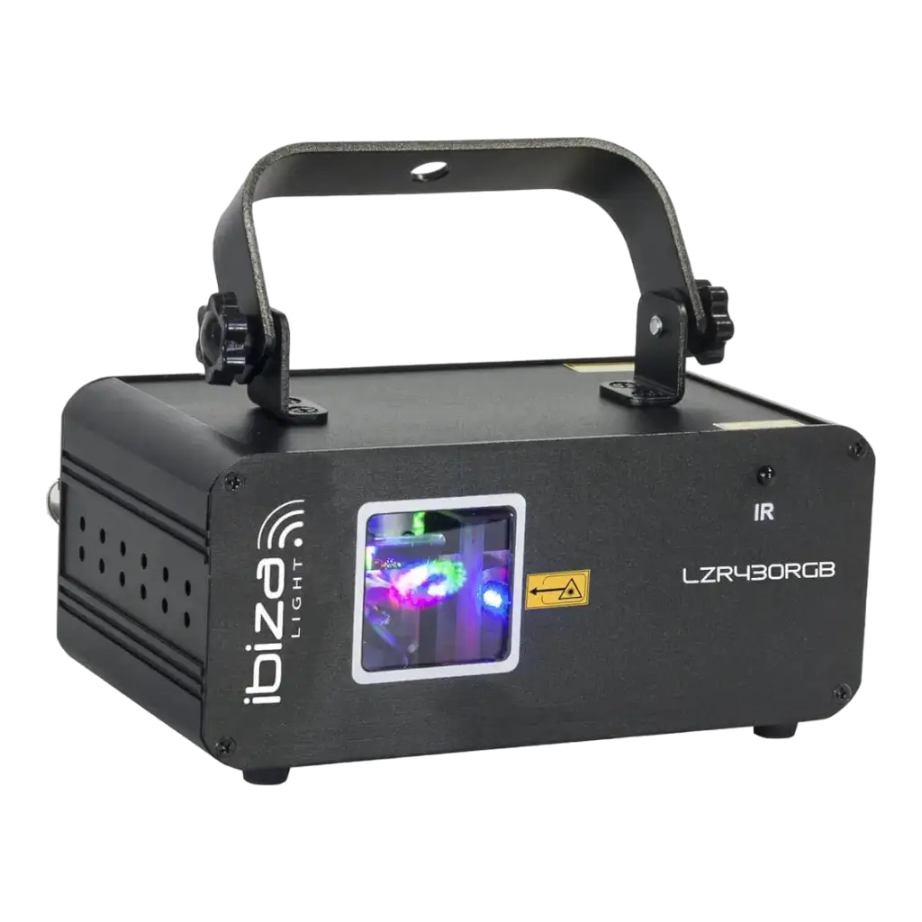 Láser Ibiza Light RGB 430 mW