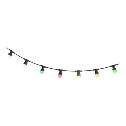 LEDSTRING-COLOR Cadena de luces de 10 m con 20 LED de colores