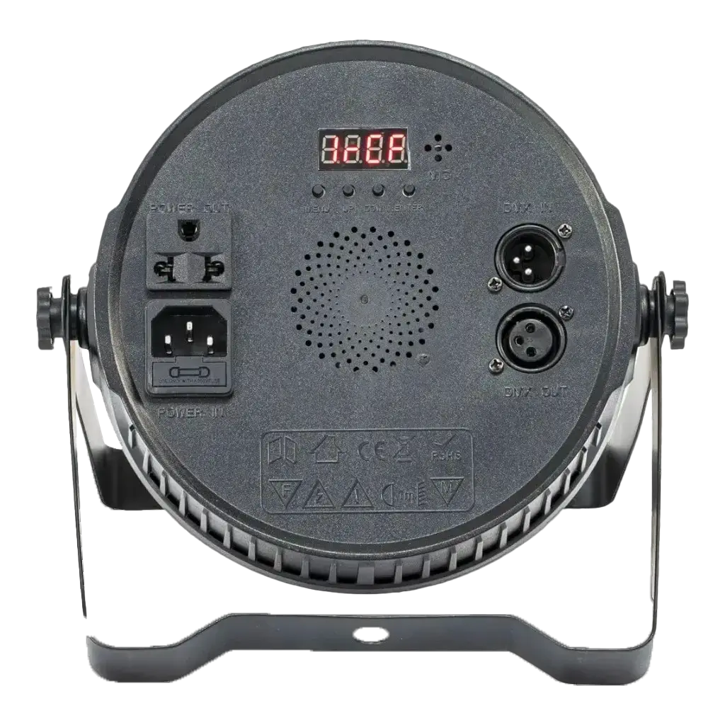 Proyector PAR plano de 7 LED RGBW