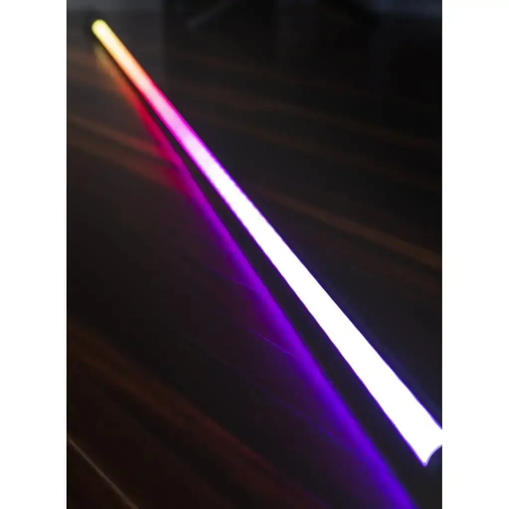 Tubo luminoso 1,5m RGB Magic Color Stick negro