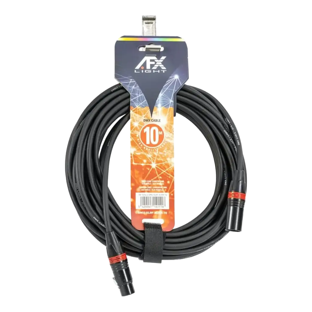 Cable DMX macho/hembra 10m