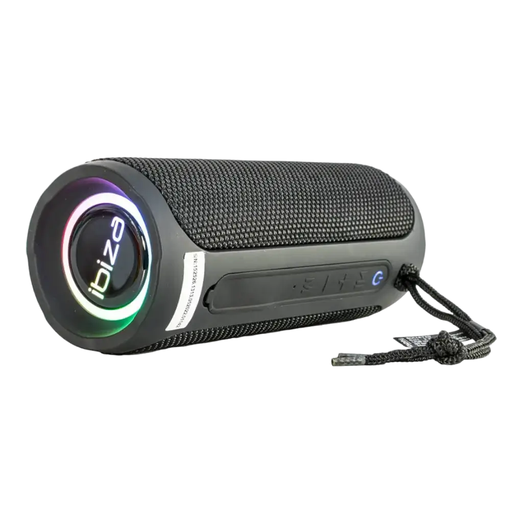 Altavoz bluetooth Ibiza BULLET20 LED