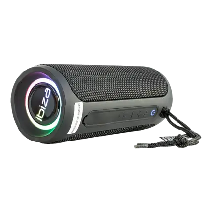 Altavoz bluetooth Ibiza BULLET20 LED