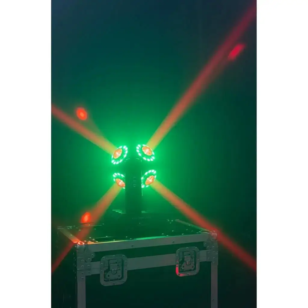Arcos LED DMX SATURNE 4 en 1 con anillos luminosos