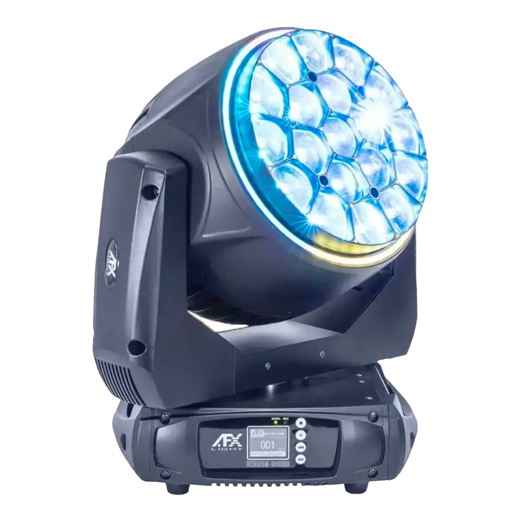 BEEDREAM-1940RGB binaural con efecto de anillo y Flight Case