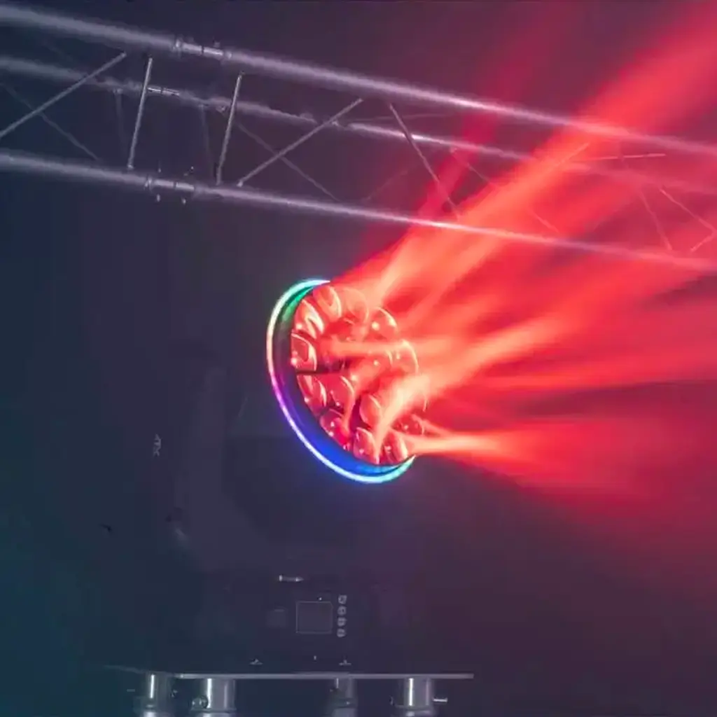 BEEDREAM-1940RGB binaural con efecto de anillo y Flight Case