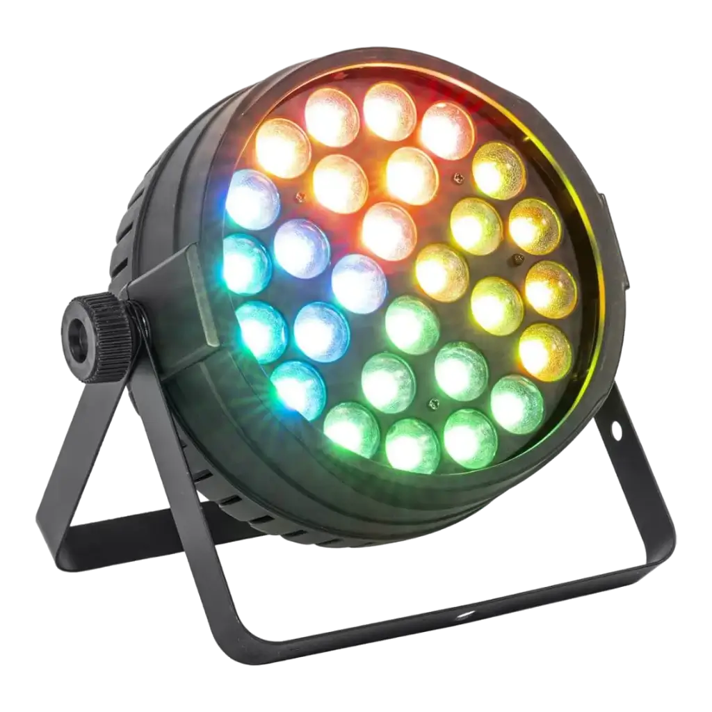 Luz PAR LED CLUB-ZOOM2810 con un cuarto de zoom