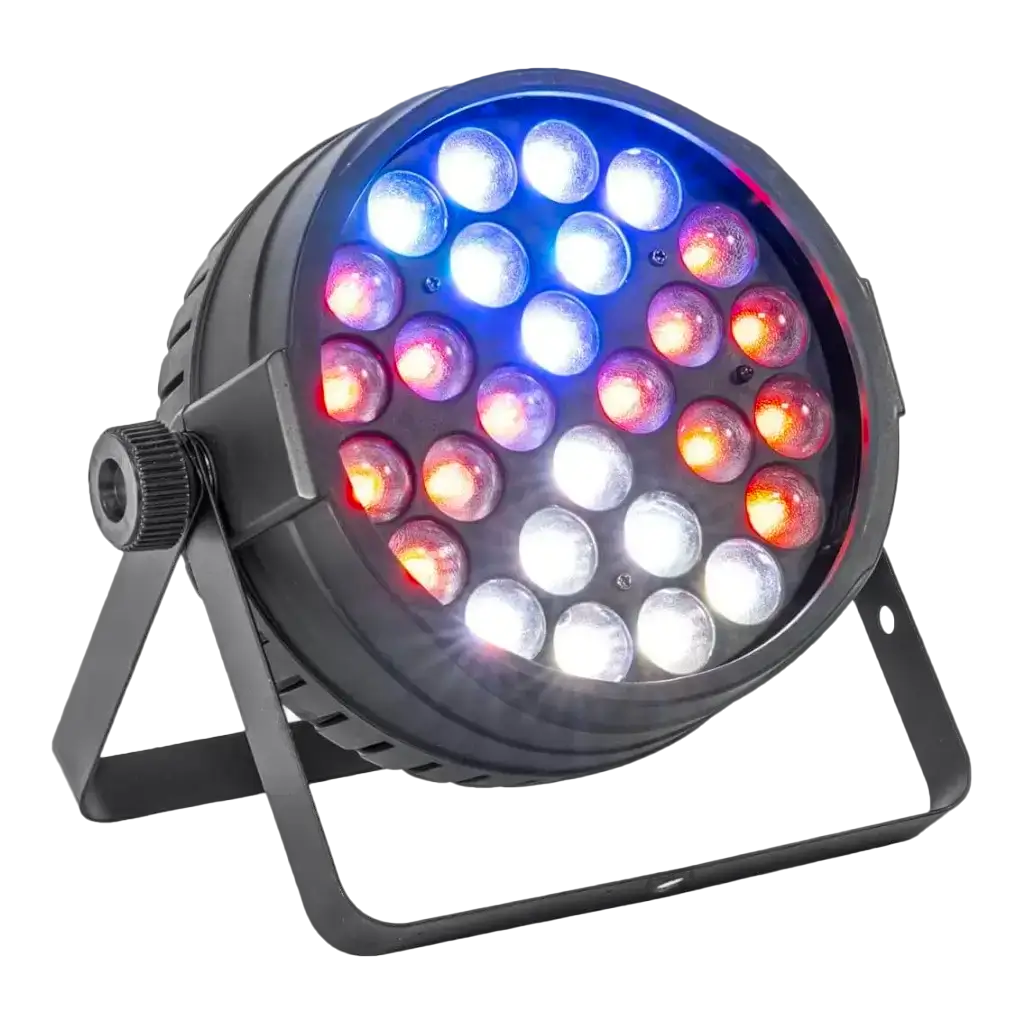 Luz PAR LED CLUB-ZOOM2810 con un cuarto de zoom