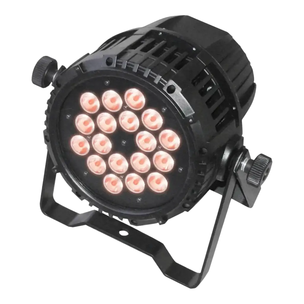 IP65 Proyector LED para exterior 18x15W RGBAW