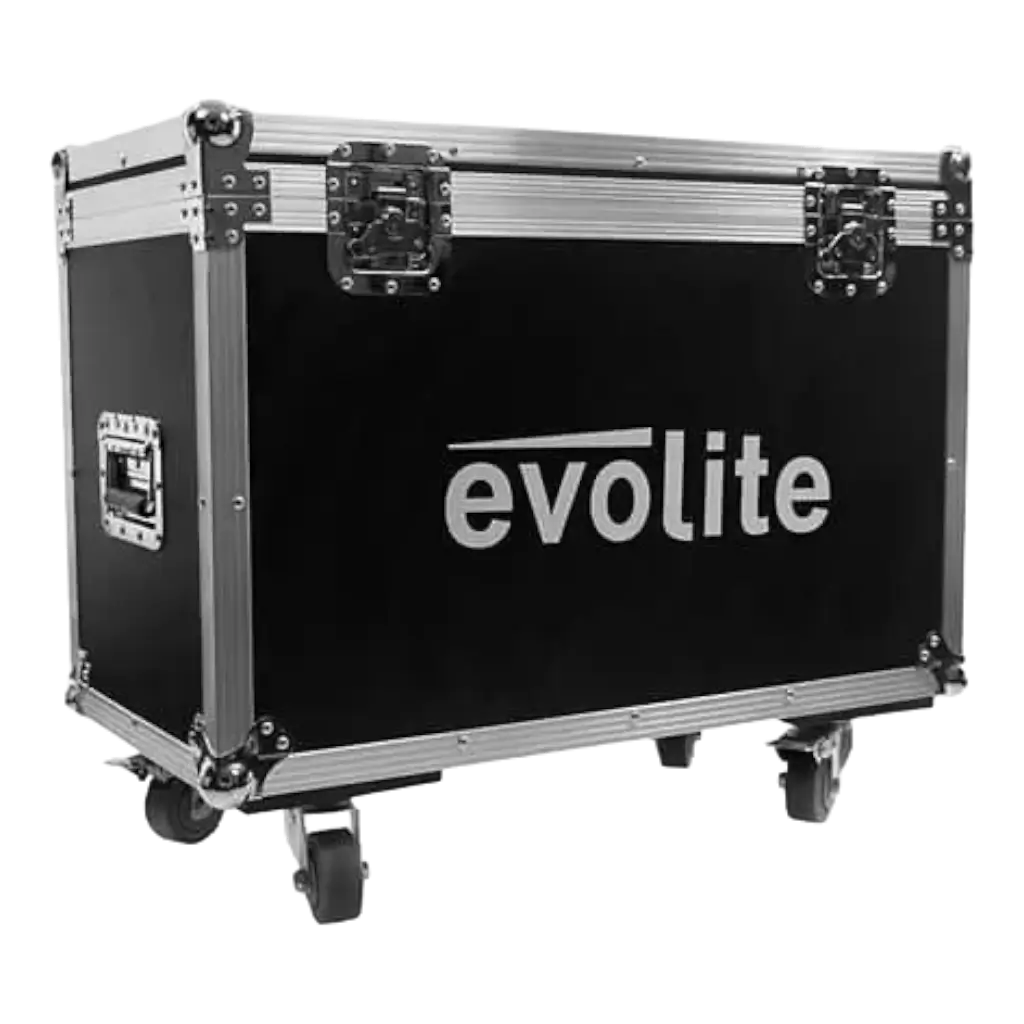 Flightcase para 2 Evolite Beam 7R