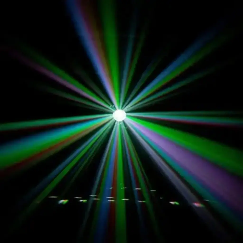 BoomTone DJ Juego de luces de efectos LED 5 en 1 - LightShow 5FX