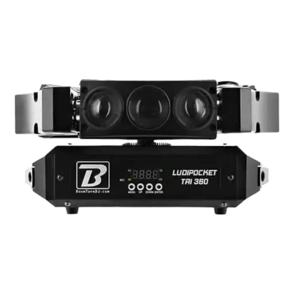 Efectos DJ LED BoomTone - LUDIPOCKET TRI 360