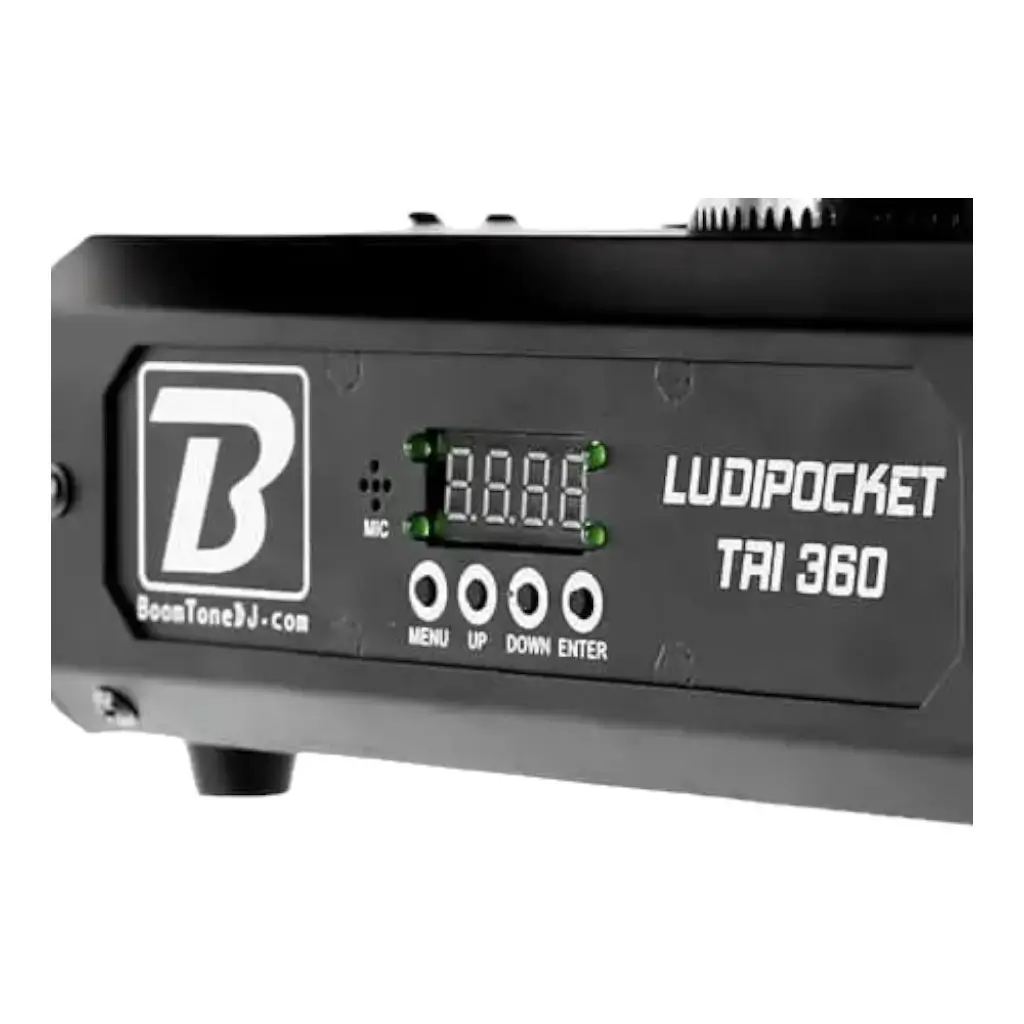 Efectos DJ LED BoomTone - LUDIPOCKET TRI 360