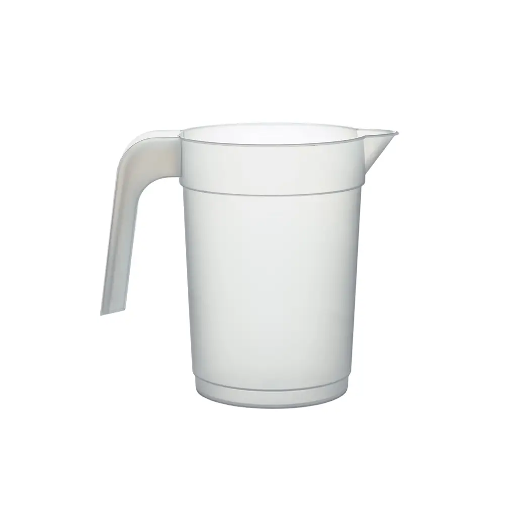 Jarra de plástico reutilizable de 1L