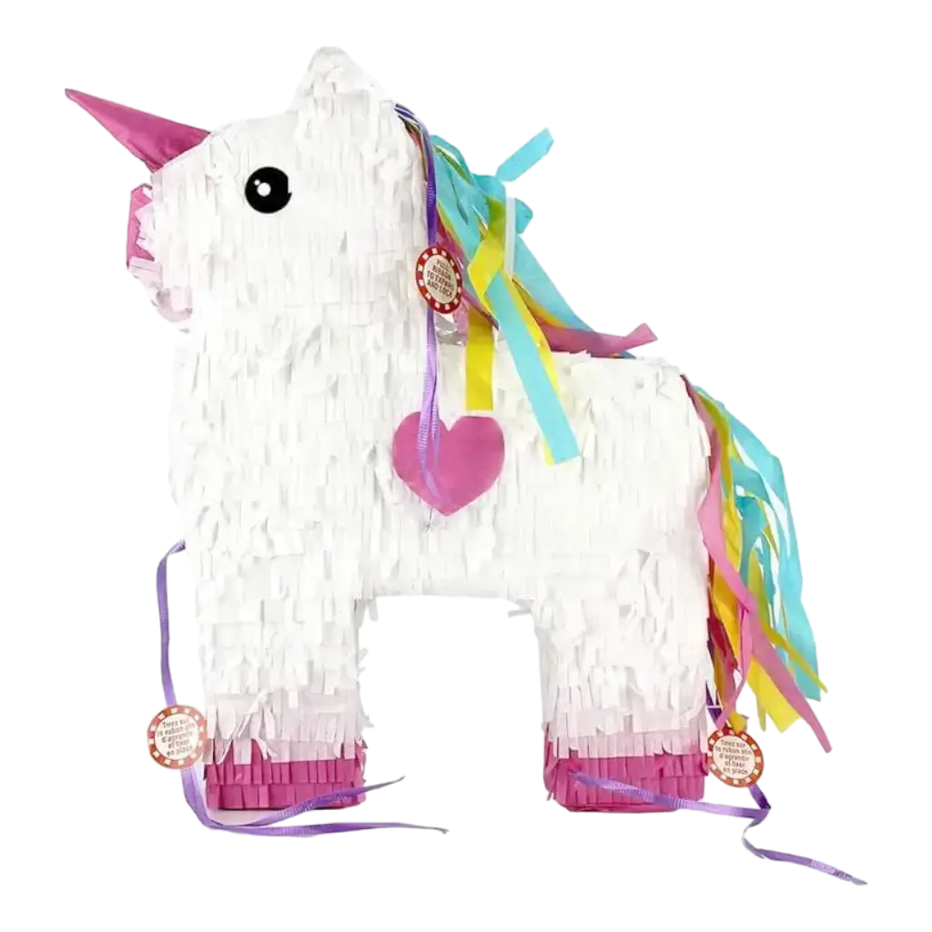 Piñata Unicornio Blanco Top Precio