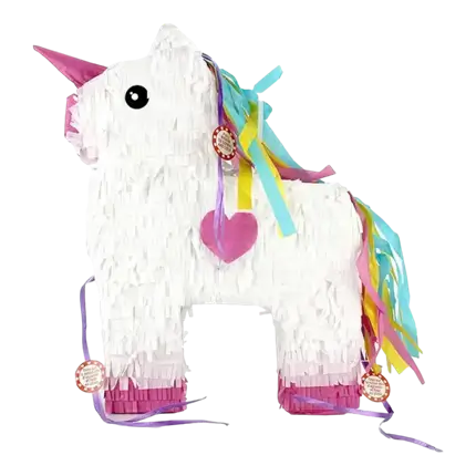 Piñata Unicornio Blanco Top Precio