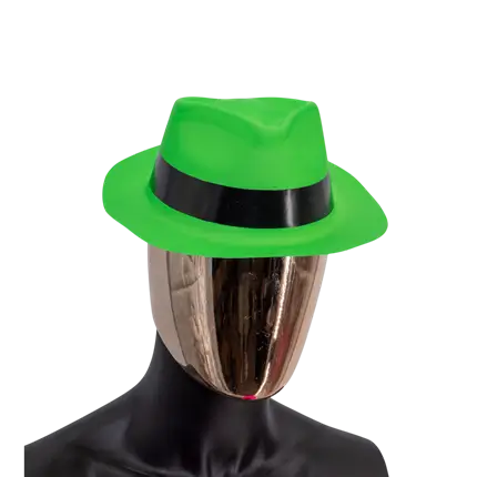 Neon Neon Mafia Style Tribly Sombrero Verde