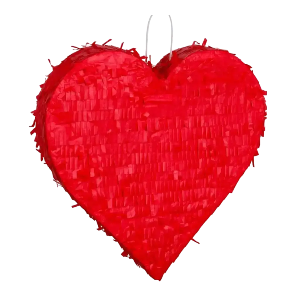 Piñata Corazón Rojo