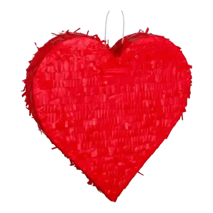 Piñata Corazón Rojo