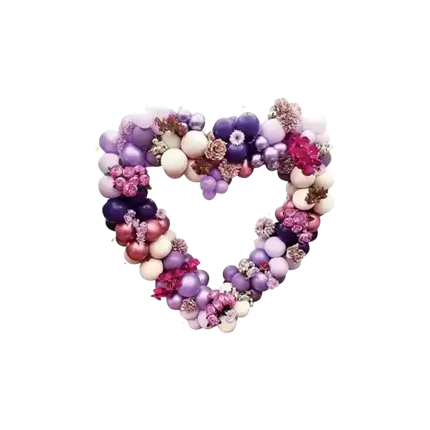 Arco en forma de corazón - 150cm