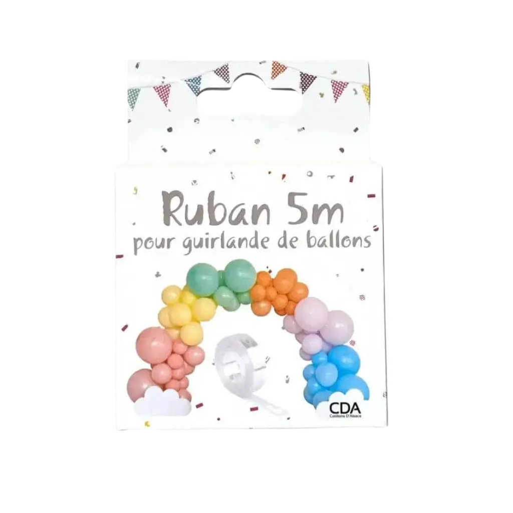 Cinta para guirnalda de globos - 5 metros