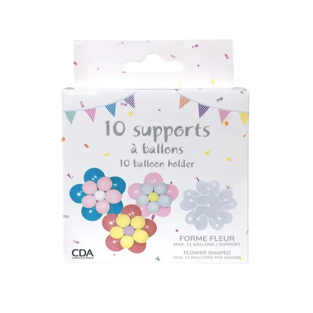 10 Soportes para globos de flores