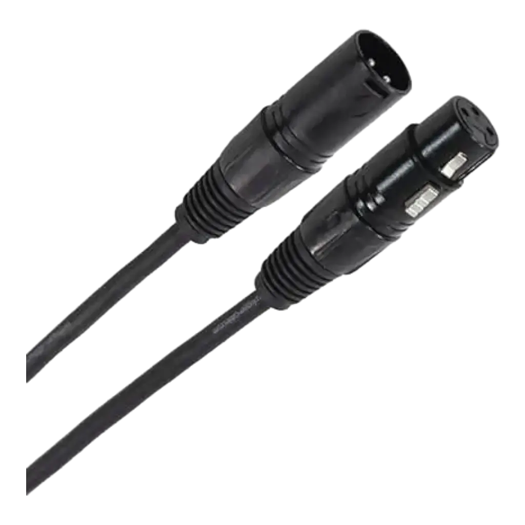 Cable DMX XLR Hembra 3b - XLR Macho 3b 60cm Easy - Plugger