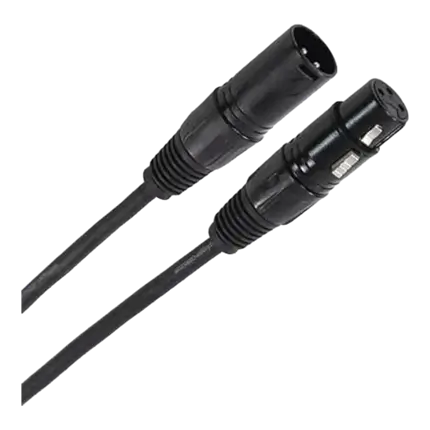 Cable DMX XLR Hembra 3b - XLR Macho 3b 20m Easy - Plugger