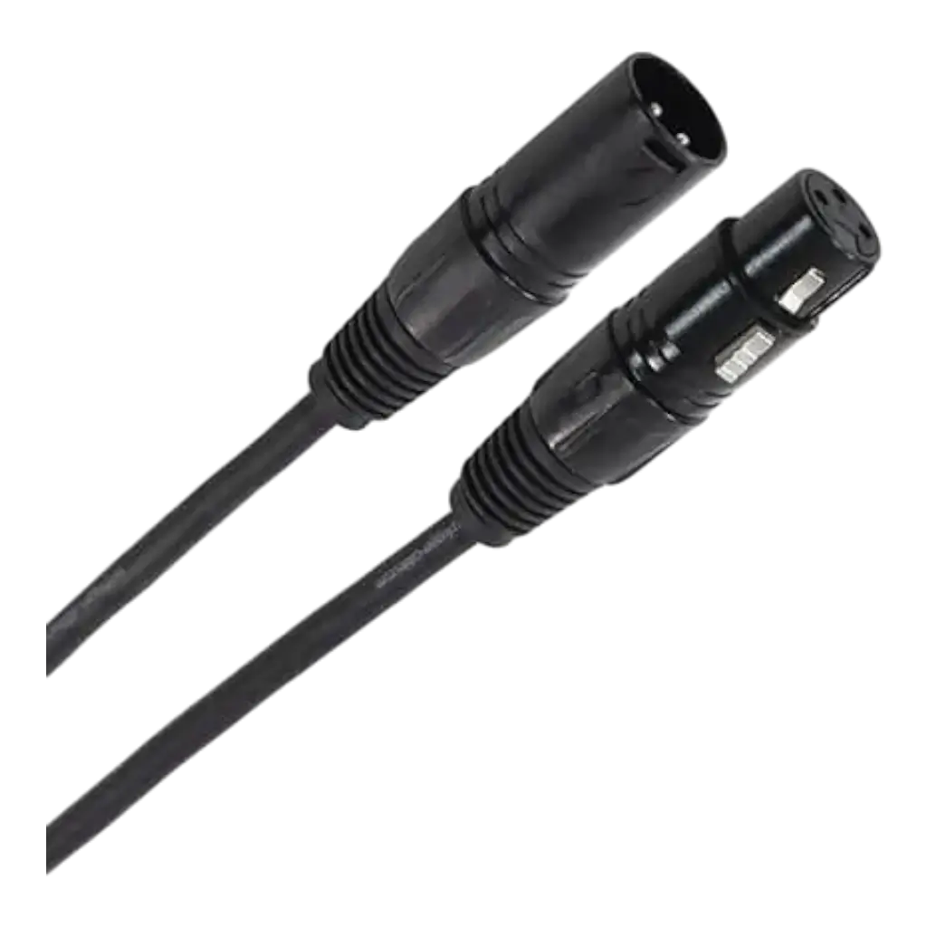 Cable DMX XLR hembra 3b - XLR macho 3b 3m Easy - Plugger