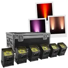 Proyectores LED Evolite - PACK IP-BOX 6X15W - Lote de 6