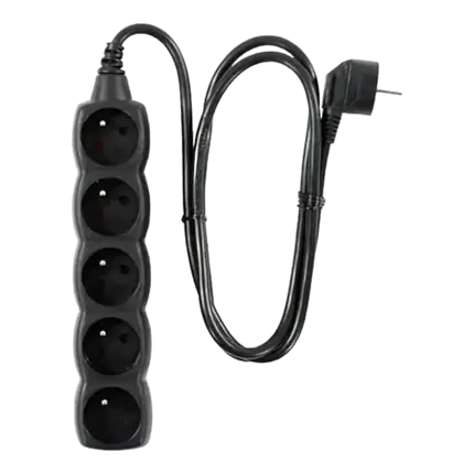 Regleta de enchufes ininterrumpibles de 5 tomas - MPE-5