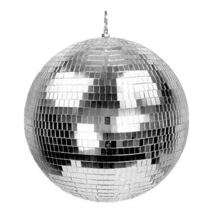 Bola facetada de 20 cm