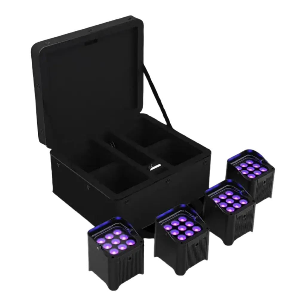 CHAUVET DJ - Proyectores inalámbricos PAR Freedom Par H9 IP X4