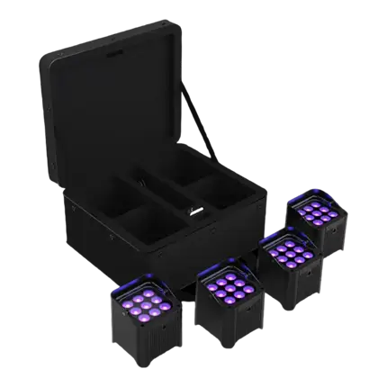 CHAUVET DJ - Proyectores inalámbricos PAR Freedom Par H9 IP X4