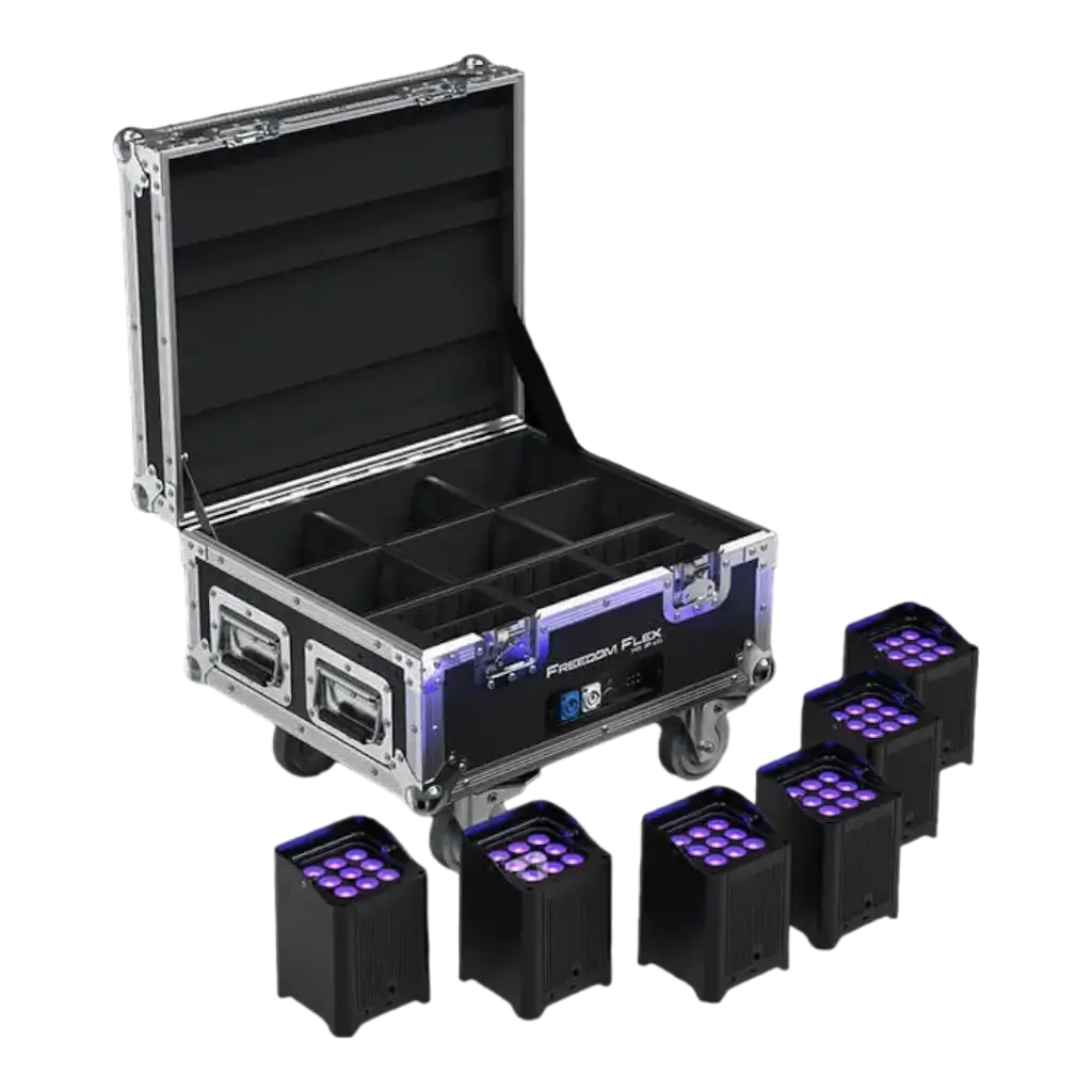 CHAUVET DJ - Proyectores inalámbricos PAR Freedom Flex H9 IP X6