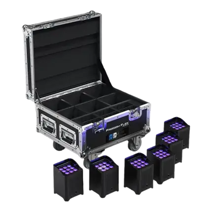CHAUVET DJ - Proyectores inalámbricos PAR Freedom Flex H9 IP X6