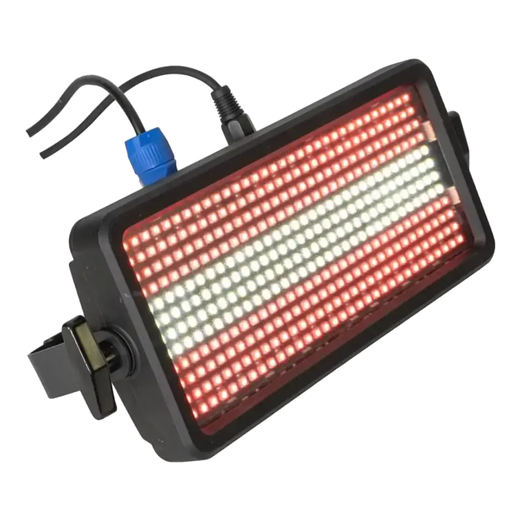 384 LED RGBW FLASH-COLOR-STROBE DMX Luz Estroboscópica