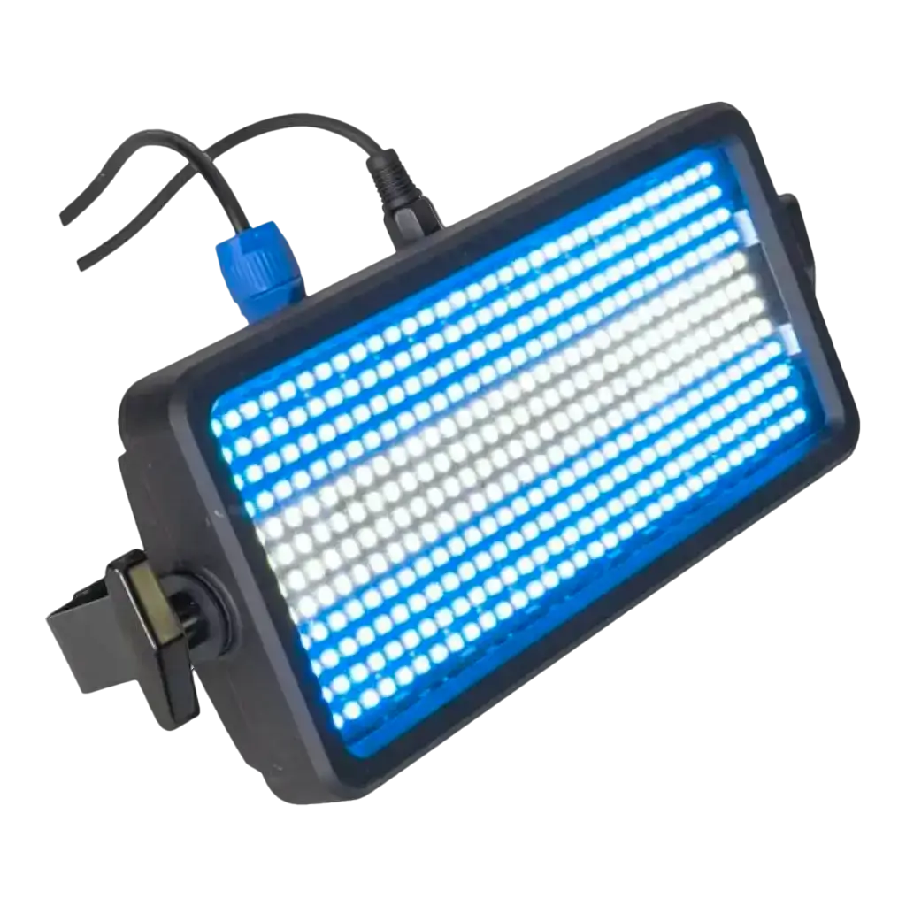 384 LED RGBW FLASH-COLOR-STROBE DMX Luz Estroboscópica
