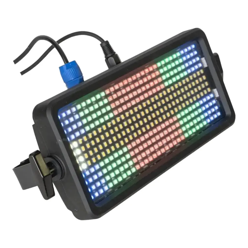 384 LED RGBW FLASH-COLOR-STROBE DMX Luz Estroboscópica