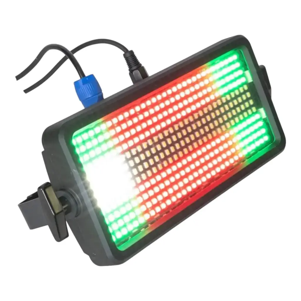 384 LED RGBW FLASH-COLOR-STROBE DMX Luz Estroboscópica