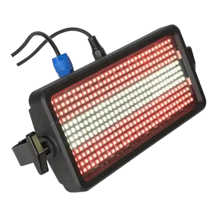 384 LED RGBW FLASH-COLOR-STROBE DMX Luz Estroboscópica