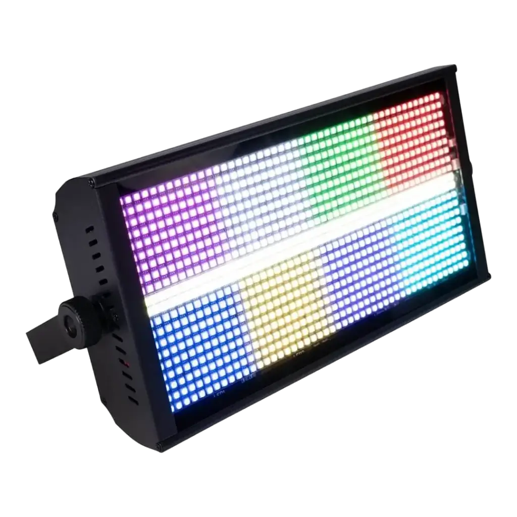 Estroboscopio 2 en 1 RGB y blanco HYPER-STROBE-RGBW