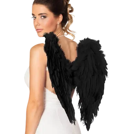 Angel Wing 50x50cm color Negro